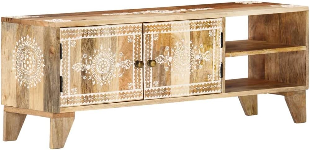 Tv Media Cabinet,Entertainment Center,Open Shelf for Televisions TV Cabinet 43.3