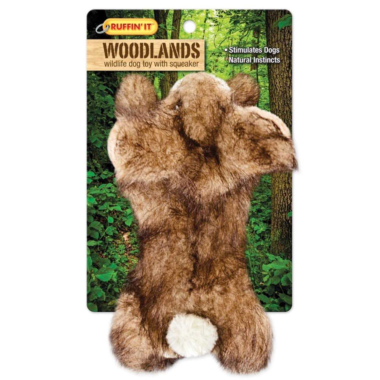 Ruffin' It Woodlands Rabbit Plush Dog Toy - Pet Supplies online store