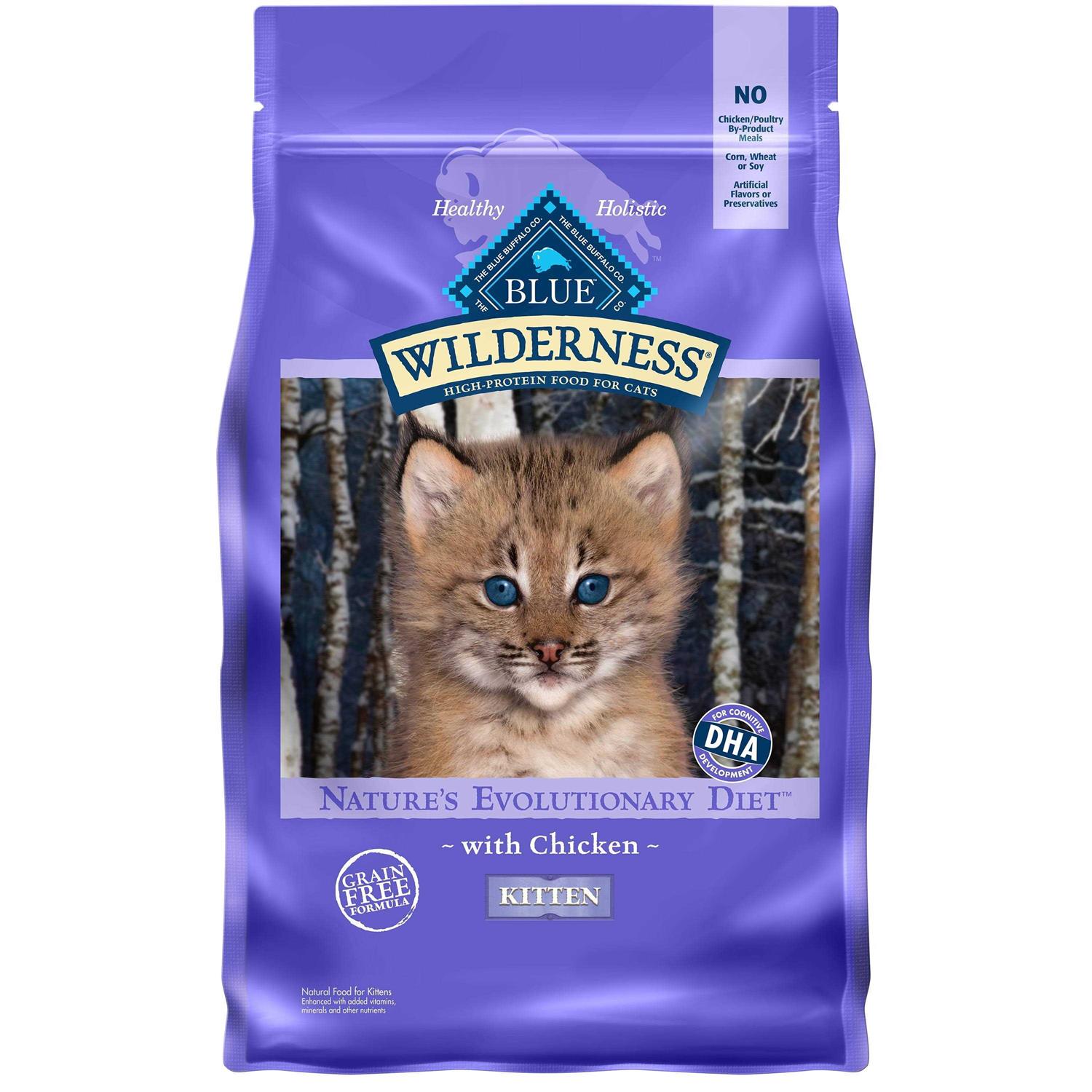 Blue Wilderness Kitten Dry Food - Pet Supplies online store