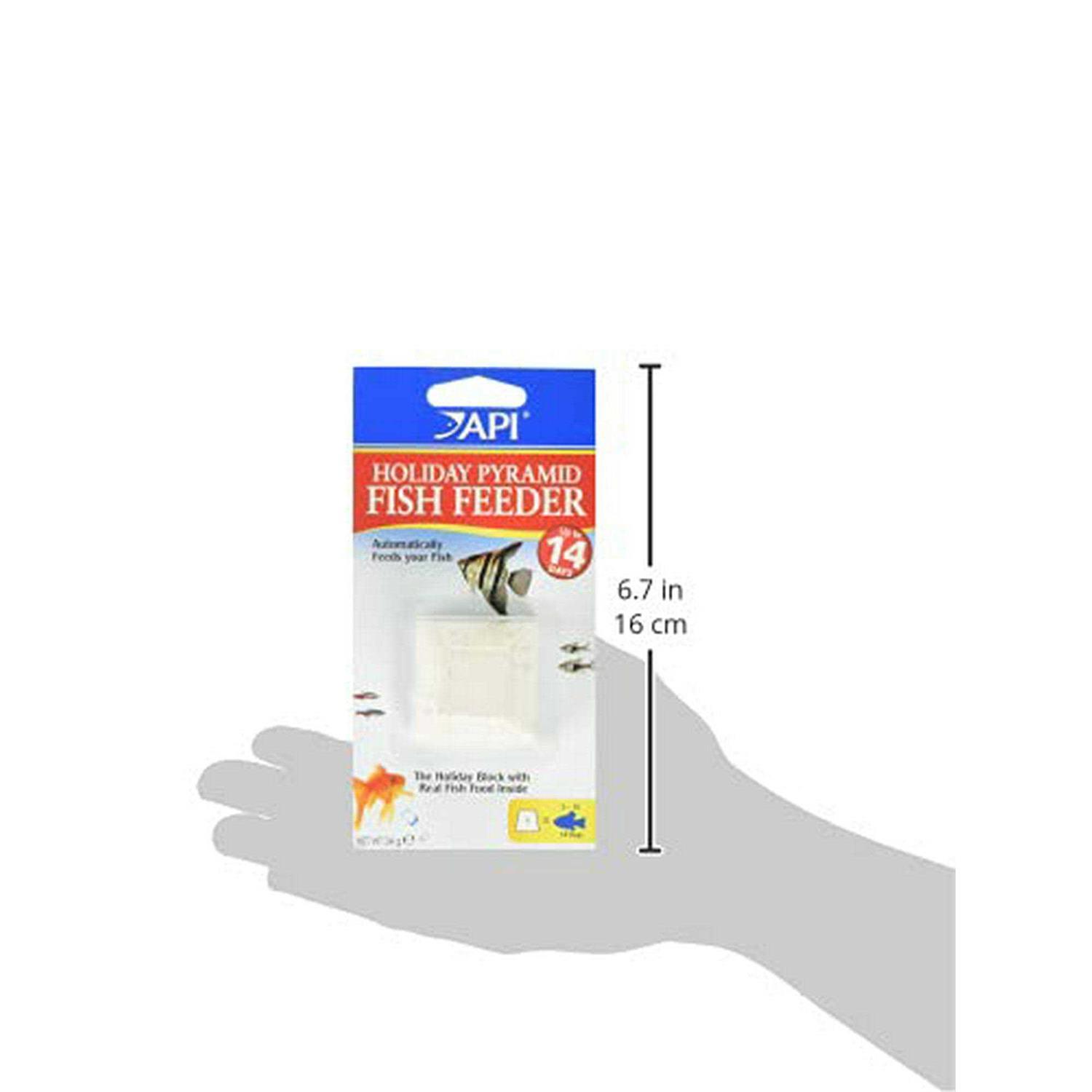 Api Vacation Pyramid Fish Feeder 14-Day 1.2-Ounce Automatic Fish Feeder - Pet Supplies online store