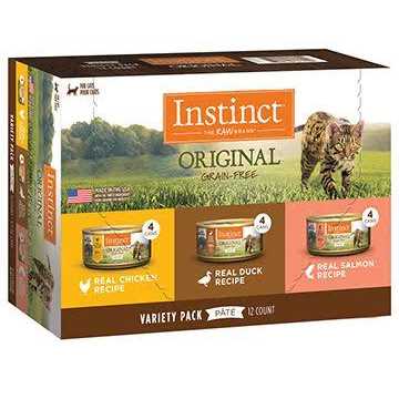 Instinct Grain-Free Recipe Variety Pack Canned Cat Food - Pet Supplies online store