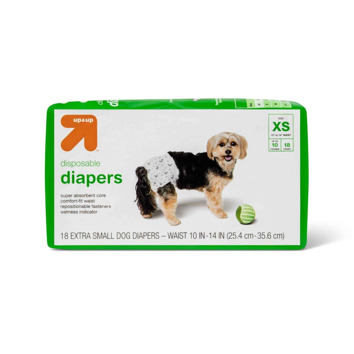 up & up Dog Diapers 18ct - Pet Supplies online store