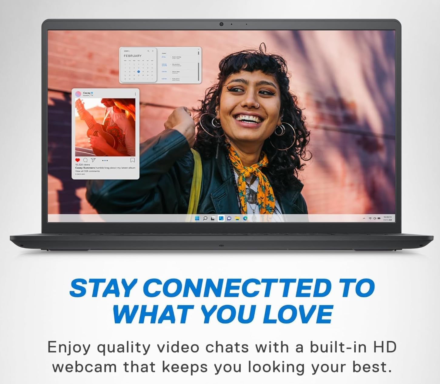 Dell Inspiron 3530 Laptop - 15.6-inch FHD (1920 x 1080) Touchscreen Display, Intel Core i5-1335U, 32GB RAM, 1TB PCIe SSD, Intel Iris Xe Graphics, FHD Webcam, MaxxAudio Pro, Windows 11 Home, Office 365