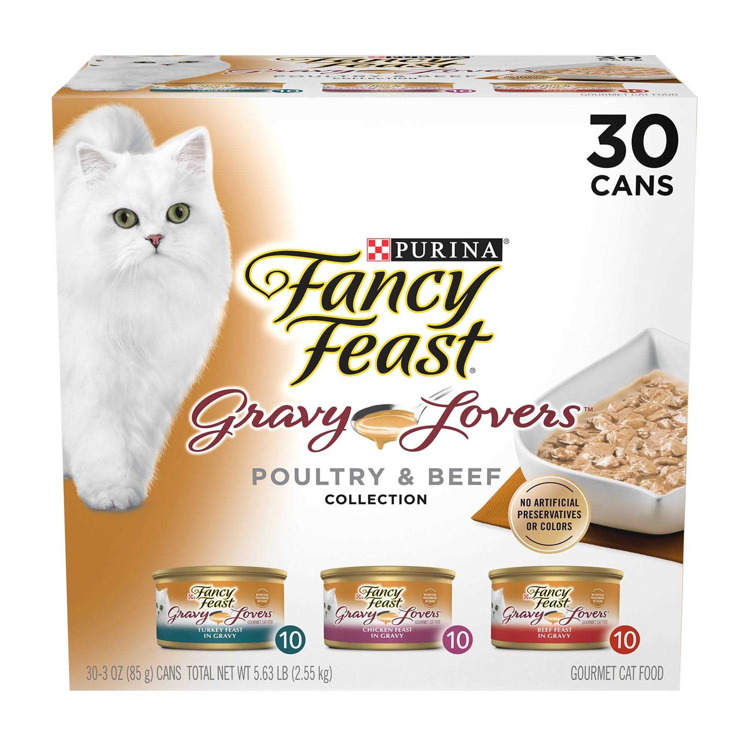 Fancy Feast Gourmet Wet Gravy Lovers Cat Canned Food - Pet Supplies online store