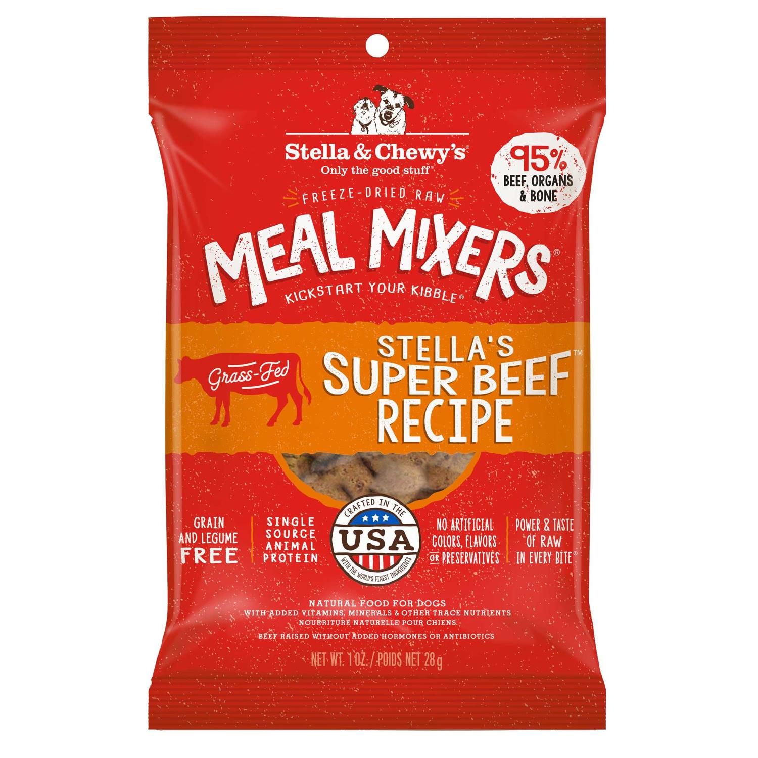 Stella & Chewy's Freeze Dried Meal Mixers Dog Food - Pet Supplies online store