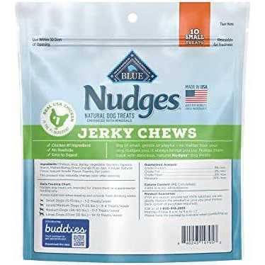 Blue Buffalo Nudges Jerky Chews Natural Dog Treats - Pet Supplies online store