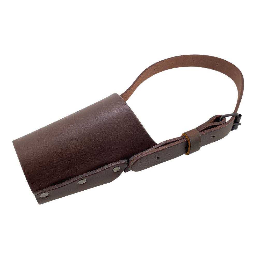 Taco Dog Leather Dog Muzzle Guard Handmade from Full Grain Leather - Pet Supplies online store