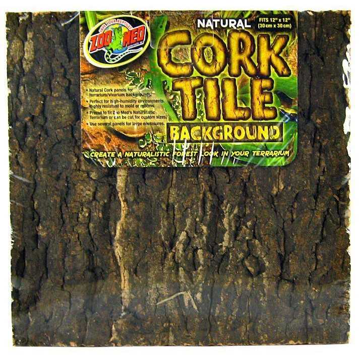 Zoo Med Natural Cork Tile Background - Pet Supplies online store
