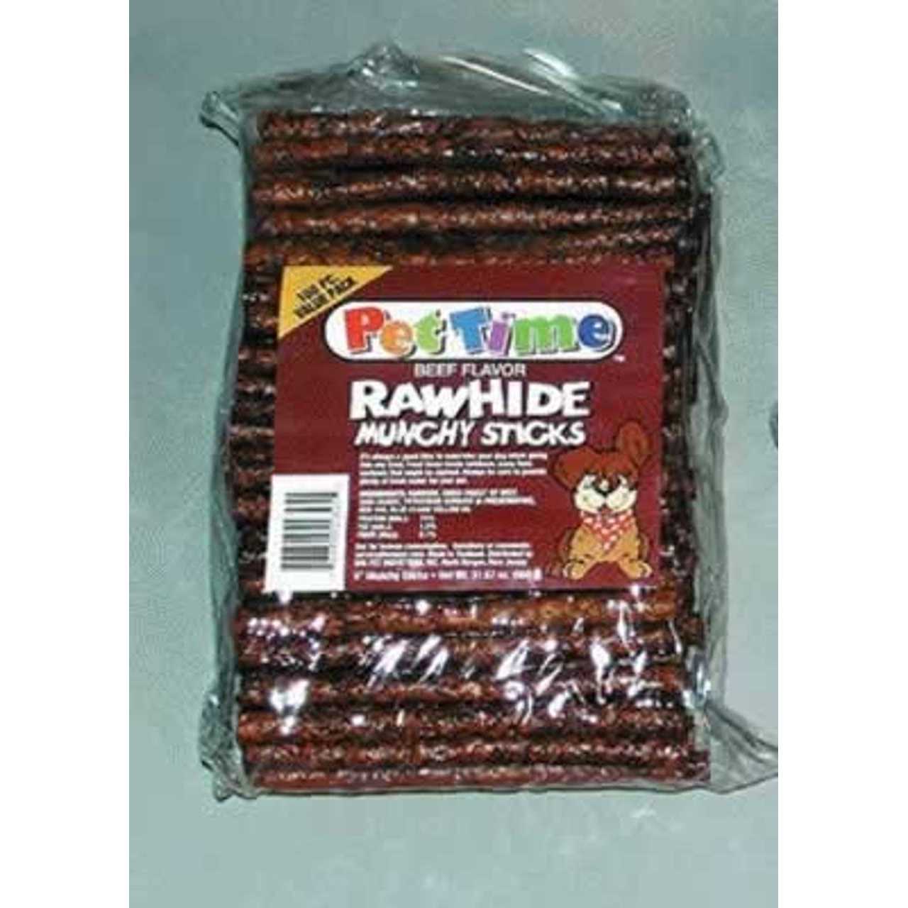 Cadet 5 Inch Rawhide Munchy Beef Basted Sticks - Pet Supplies online store