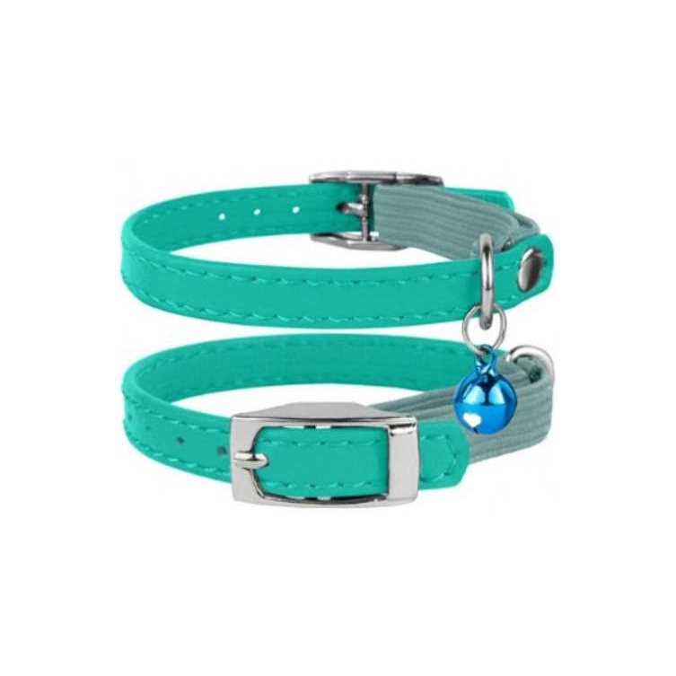 CollarDirect Leather Cat Collar with Bell Kitten Collar, Small and Big Cat Collar for Boy Cats - Pet Supplies online store