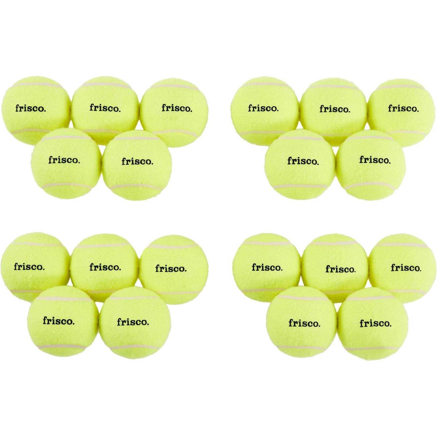 Frisco Fetch Squeaky Tennis Ball Dog Toy - Pet Supplies online store