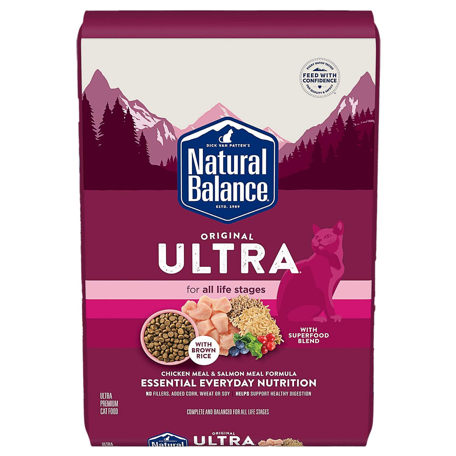 Natural Balance Original Ultra Whole Body Health Kitten to Adult Cat Dry Food - Pet Supplies online store