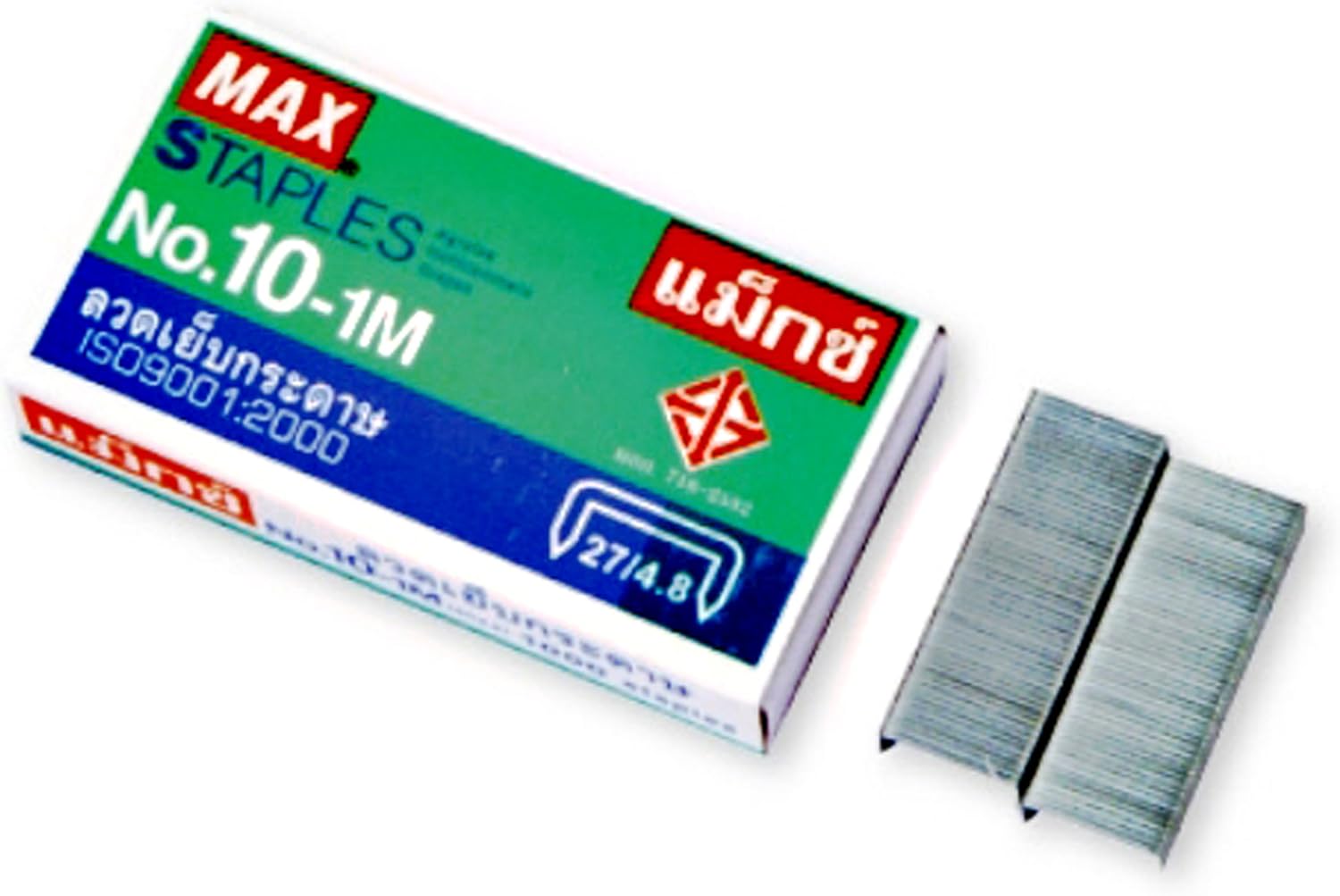 1 X Flat Clinch Staples Mini Box of 1000 by MAX No.10