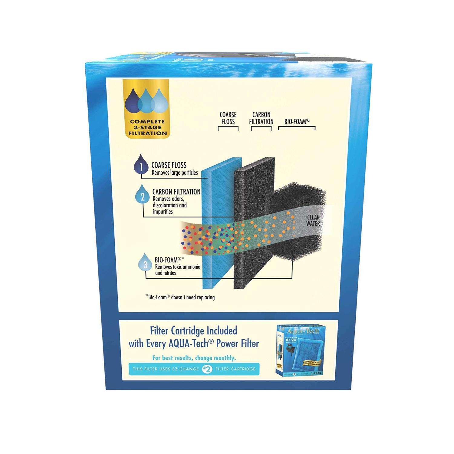 Aqua-tech Ultra Quiet Power Filter For Aquariums - Pet Supplies online store