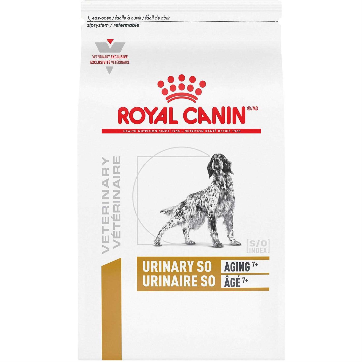 Royal Canin Veterinary Diet Urinary SO Aging 7+ Dry Dog Food - Pet Supplies online store