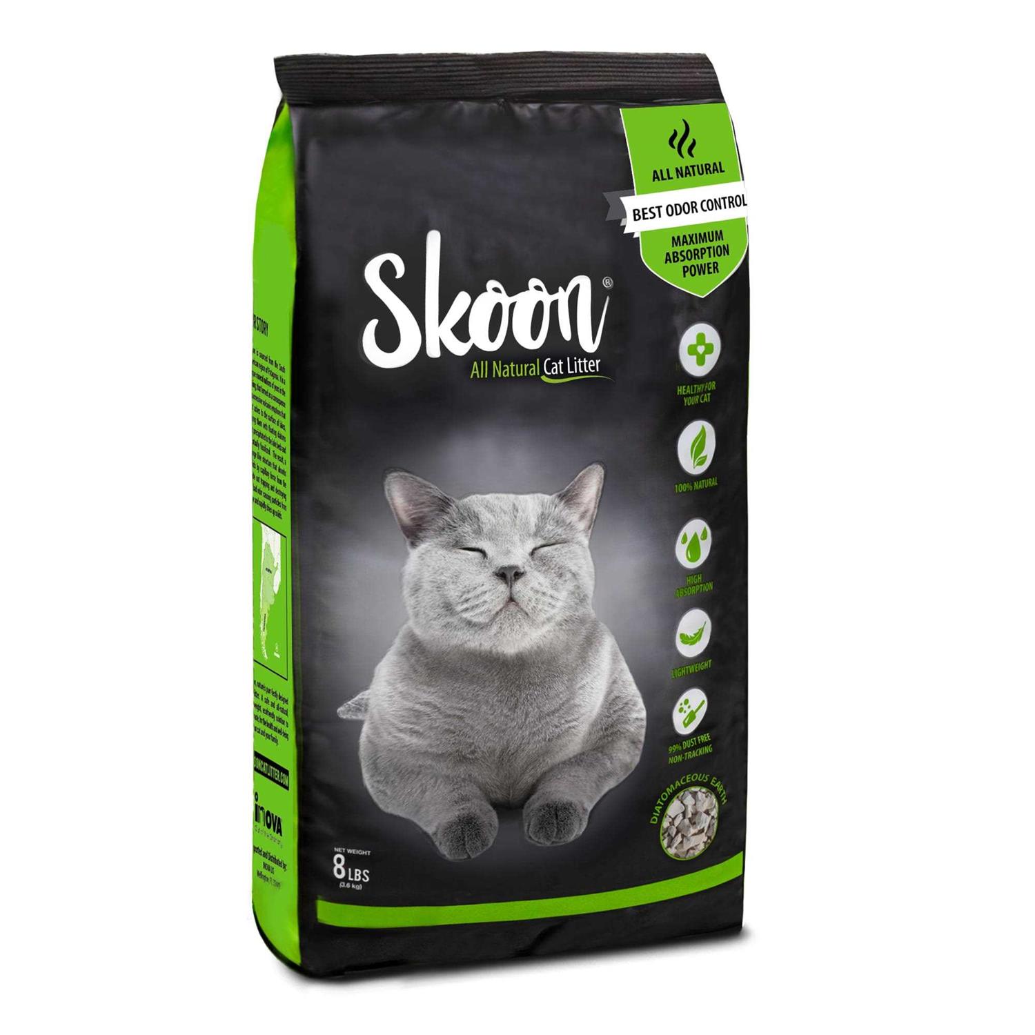 Skoon All-Natural Cat Litter Light-Weight, Non-Clumping, Low Maintenance, Eco-Friendly - Pet Supplies online store