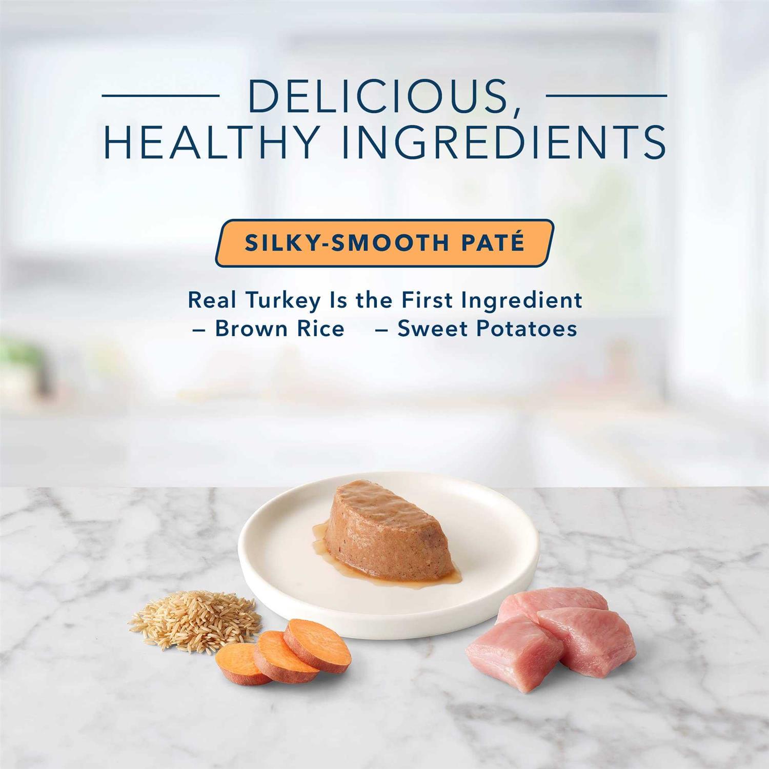 Blue Buffalo Tastefuls Spoonless Singles Adult Pate Wet Cat Food - Pet Supplies online store