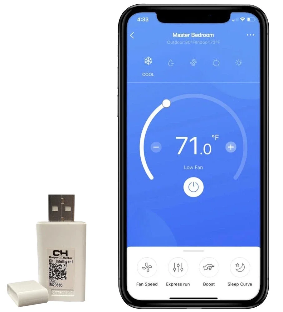 WiFi Module / Adapter for Cooper & Hunter Wall Mounted Mini Split Air Conditioner