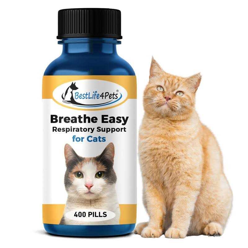 BestLife4Pets Breathe Easy for Cat Improve Your Cats Respiratory Systems and Breathing - Pet Supplies online store