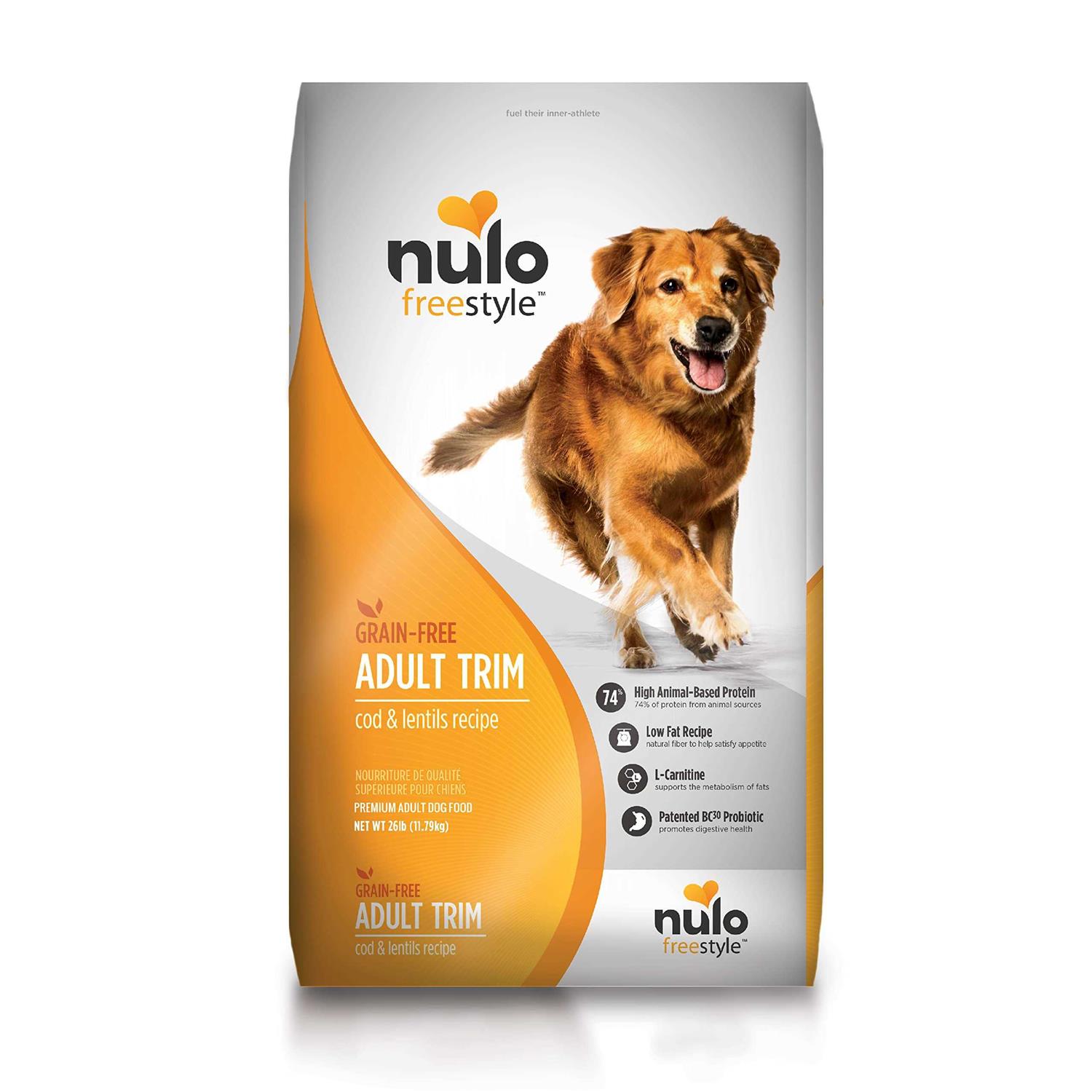 Nulo Freestyle Adult Trim Formula Dry Dog Food Grain-Free Dog Kibble - Pet Supplies online store