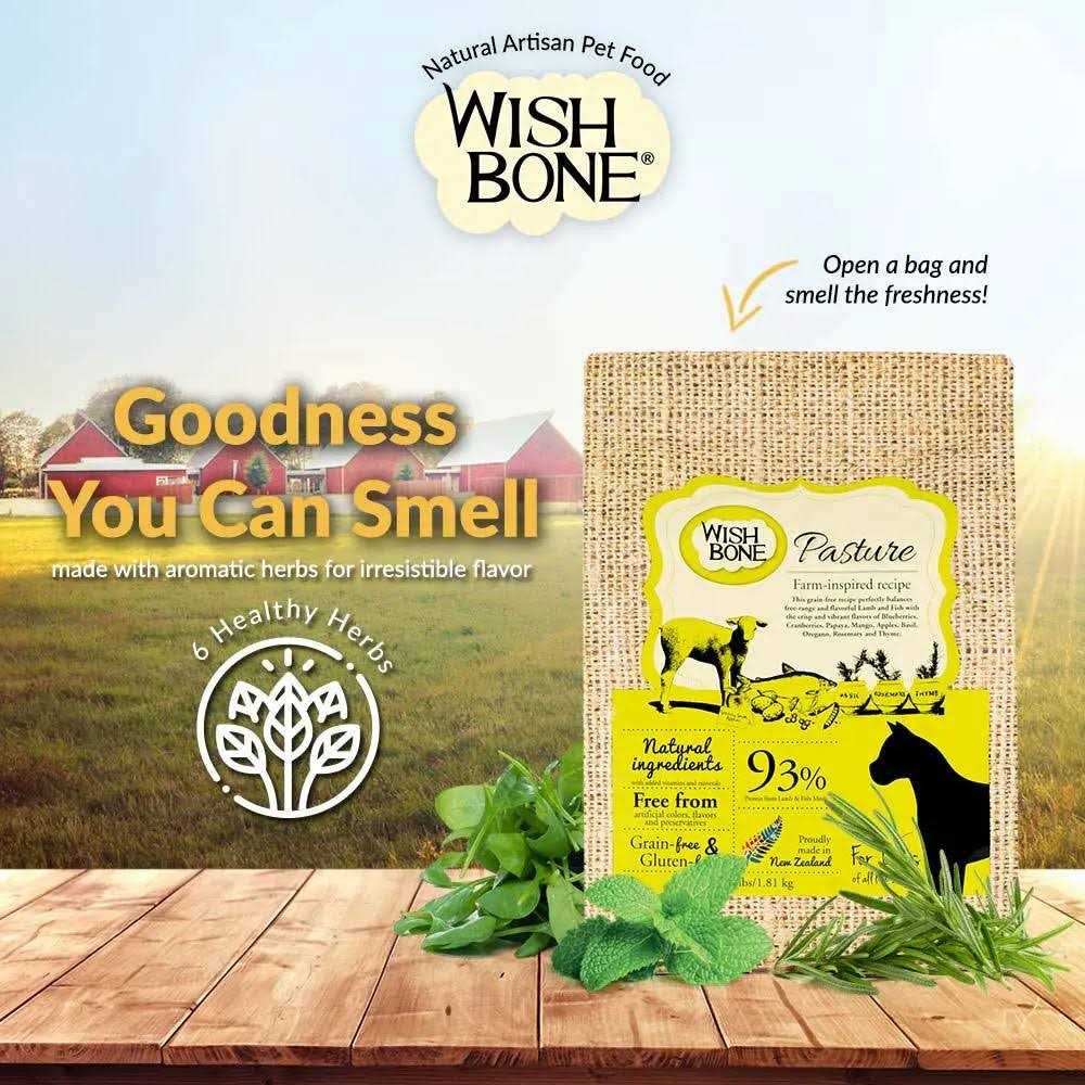 Wishbone Pasture Grain-Free Dry Dog Food - Pet Supplies online store