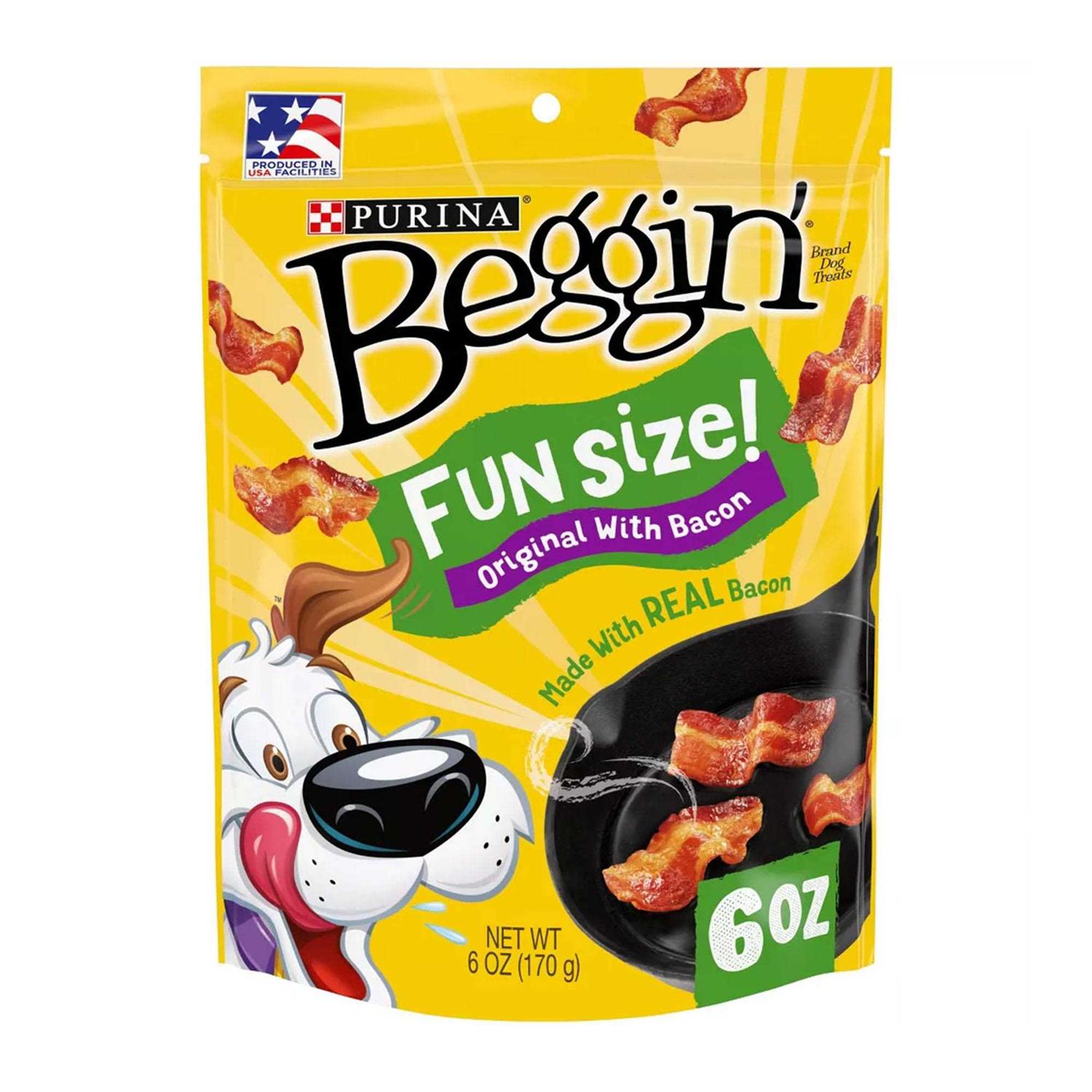 Purina Beggin' Littles Bacon Dog Treats - Pet Supplies online store
