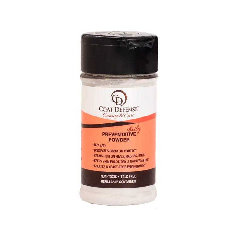 Coat Defense Canine & Cat Daily Preventative Powder - Pet Supplies online store