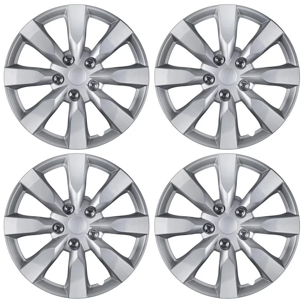 (4-Pack) BDK Premium Hubcaps 16