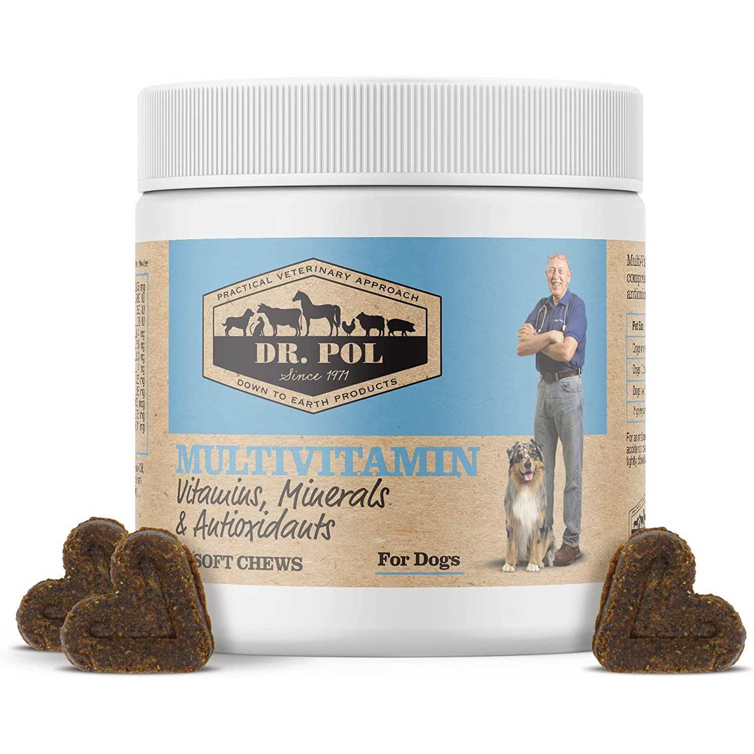 Dr. Pol Chewable MultiVitamins for Dogs - Pet Supplies online store