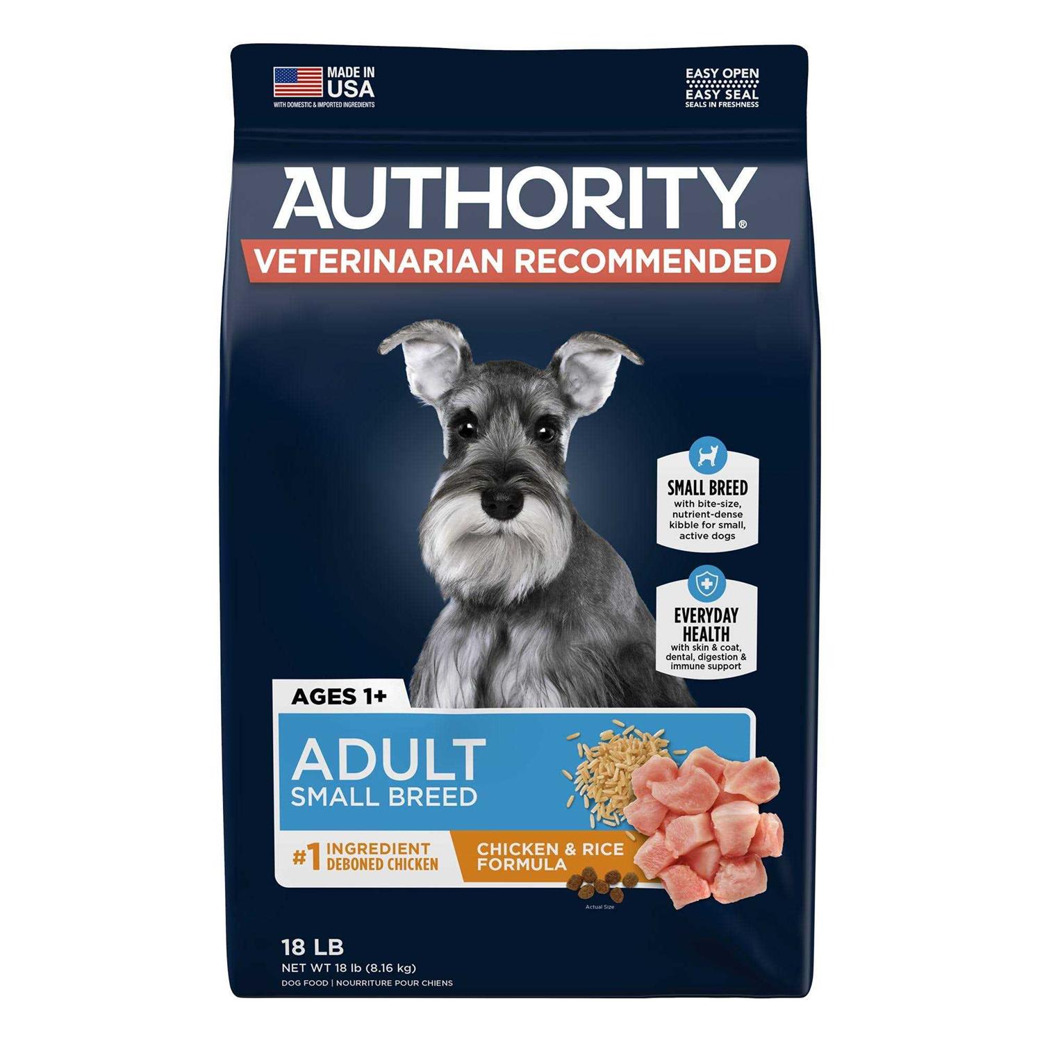 Authority Everyday Health Small Breed Adult Dry Dog Food - Pet Supplies online store