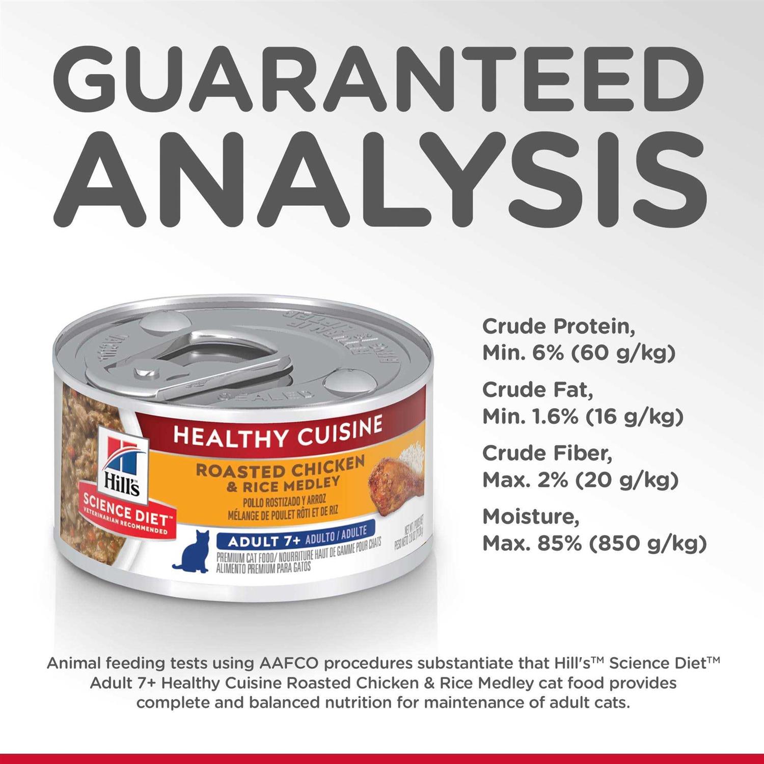 Hill's Science Diet Healthy Cuisine Chicken Cat Food - Pet Supplies online store