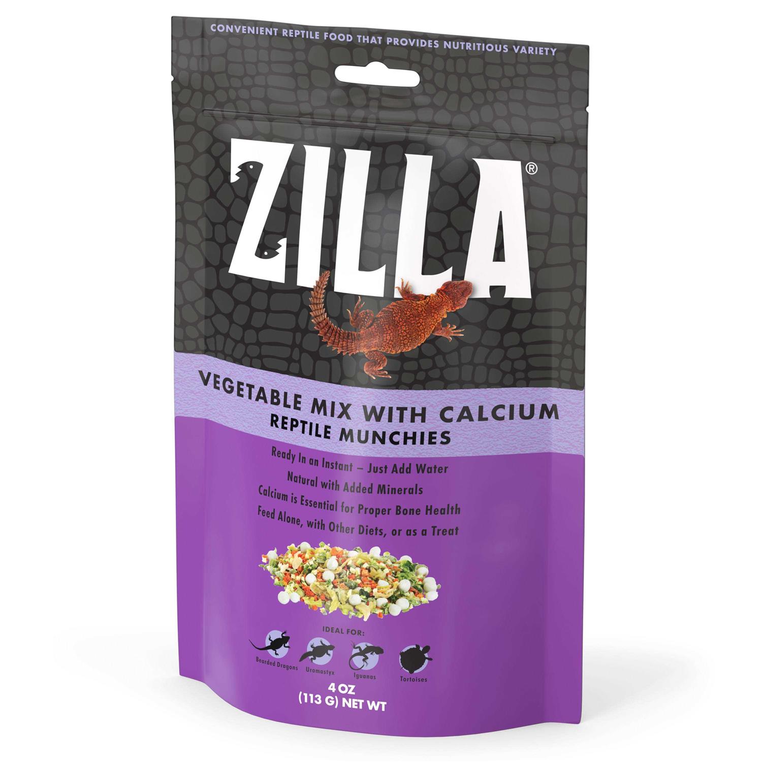 Zilla Reptile Munchies Vegetable Mix - Pet Supplies online store
