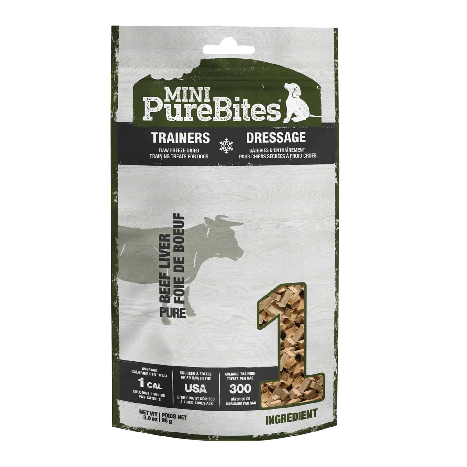 Mini-PureBites Trainers Beef Liver Freeze-Dried Raw Dog Treats - Pet Supplies online store