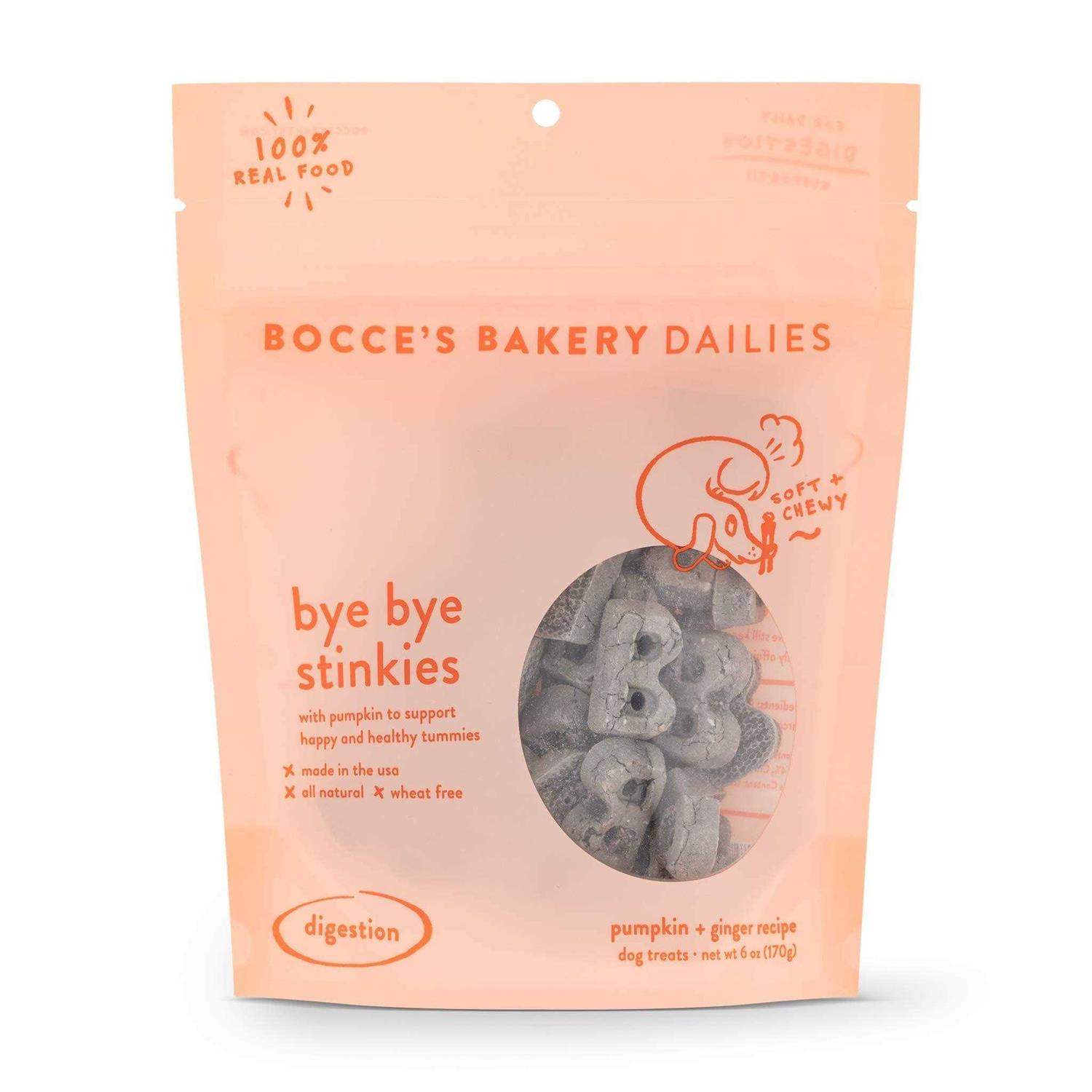 Bocce's Bakery Bye Bye Stinkies Soft & Chewy Dog Treats - Pet Supplies online store