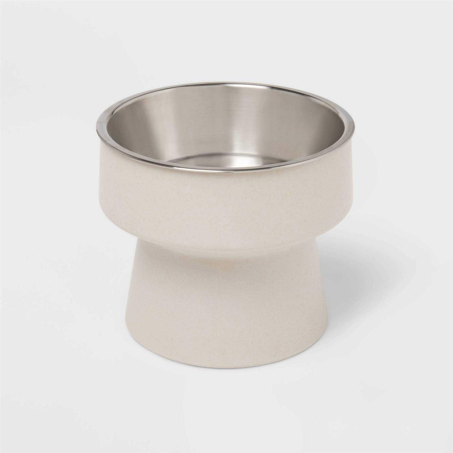 Boots & Barkley Elevated Dog Bowl Gray - Pet Supplies online store