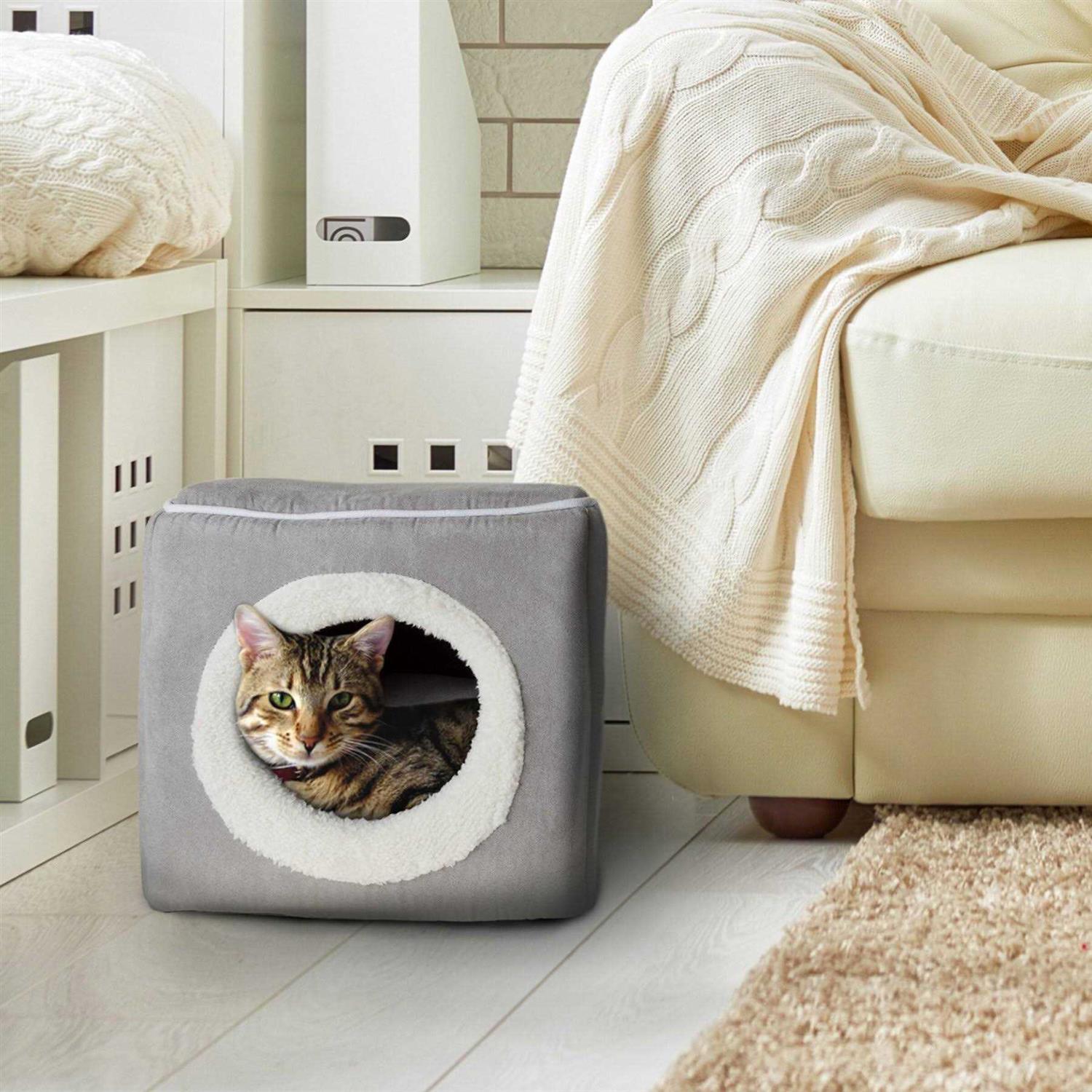 Pet Adobe 323530ZYA Indoor Cat Pet Bed Cave - Pet Supplies online store