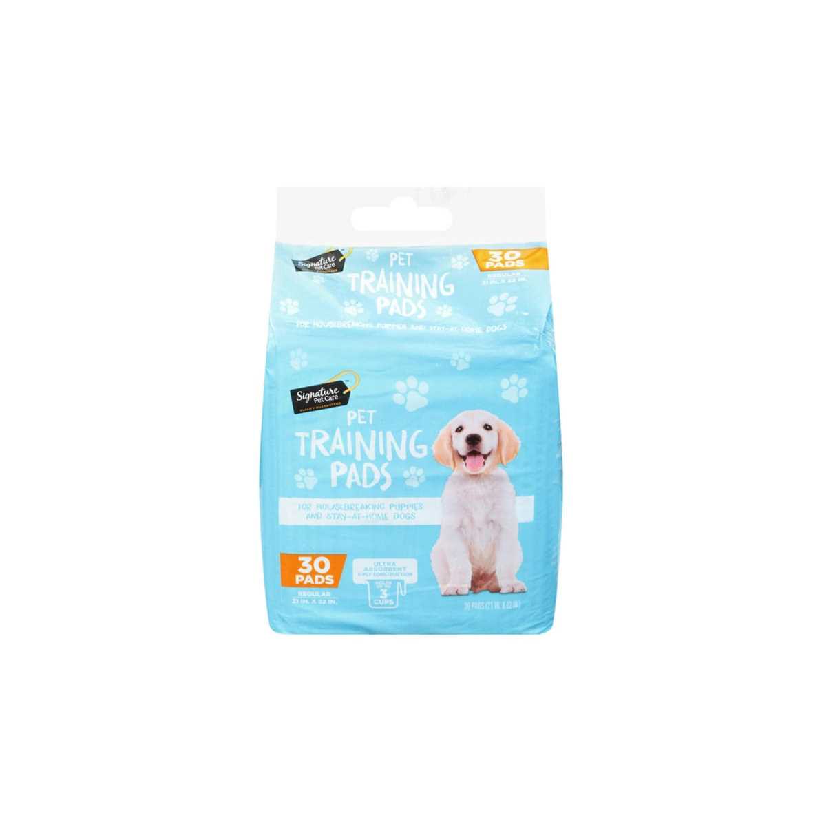 Signature Pet Care Training Pads Regular - Pet Supplies online store