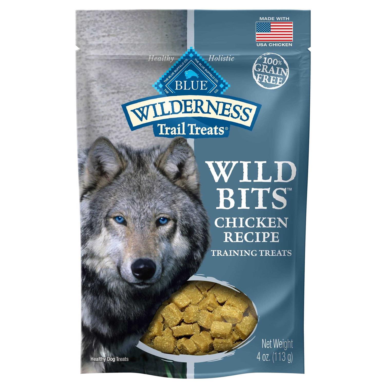 Blue Buffalo Wilderness Trail Treats Wild Bits Dog Treats - Pet Supplies online store