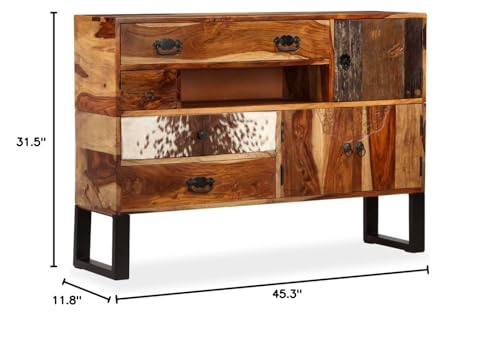 Sideboard Solid Sheesham Wood 45.3