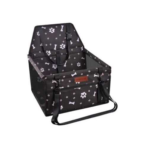 SWIHELP Dog Car Seat Puppy Portable Pet Booster Car Seat with Clip-On Safety Leash and PVC Support Pipe - Pet Supplies online store