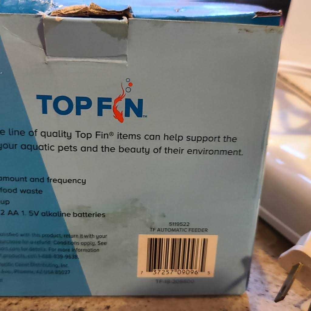 Top Fin Automatic Fish Feeder - Pet Supplies online store