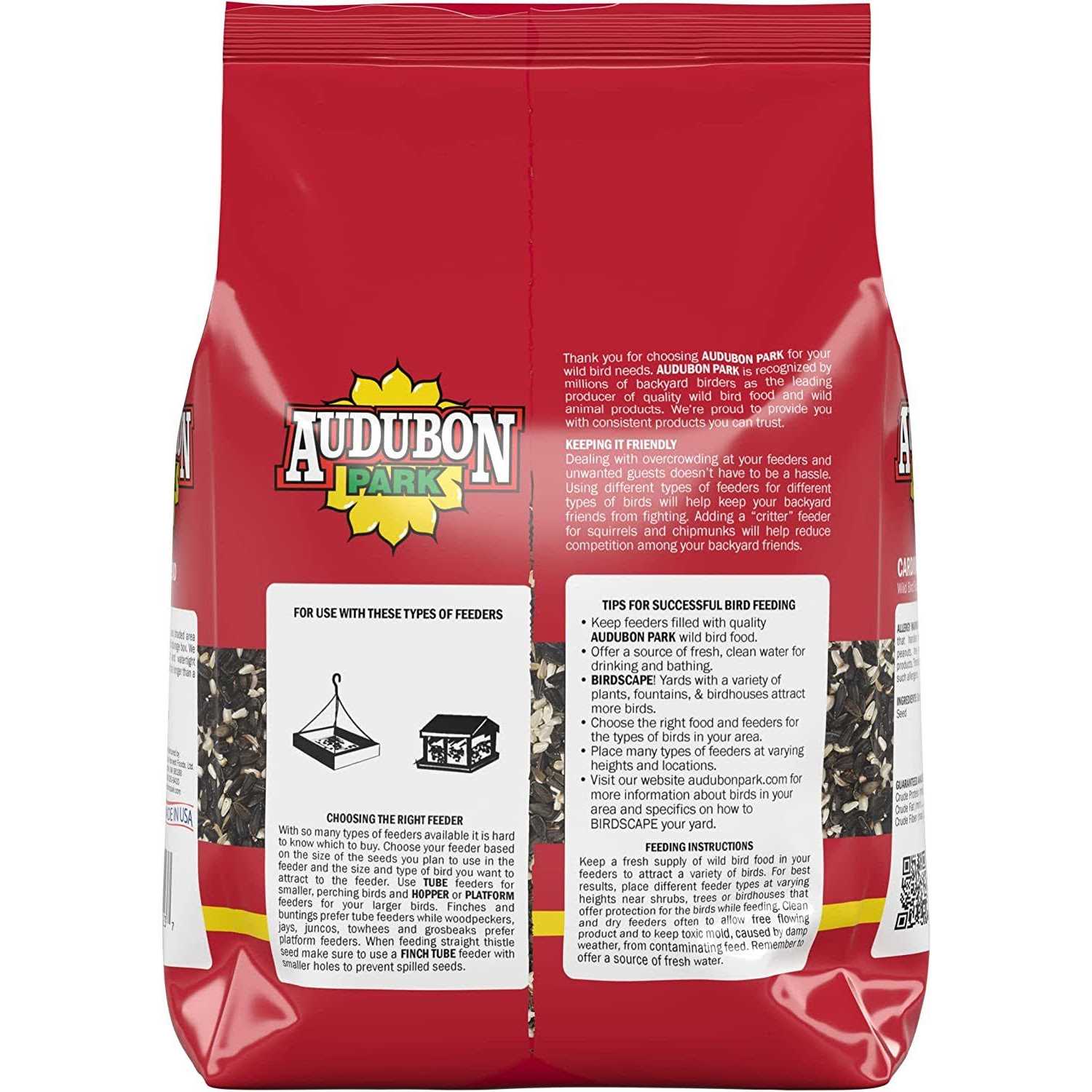Audubon Park Cardinal Blend Wild Bird Food - Pet Supplies online store