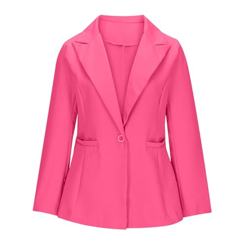 Womens Open Front Suit Jacket Fashion Blazers Long Sleeve Work Office Workwear Blazer for Business Casual 2024