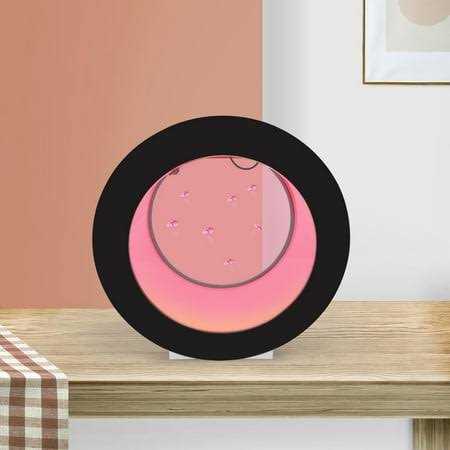 Denest Acrylic Jellyfish Aquarium Electronic Fish Tank LED Automatic Fish Tank 18L - Pet Supplies online store