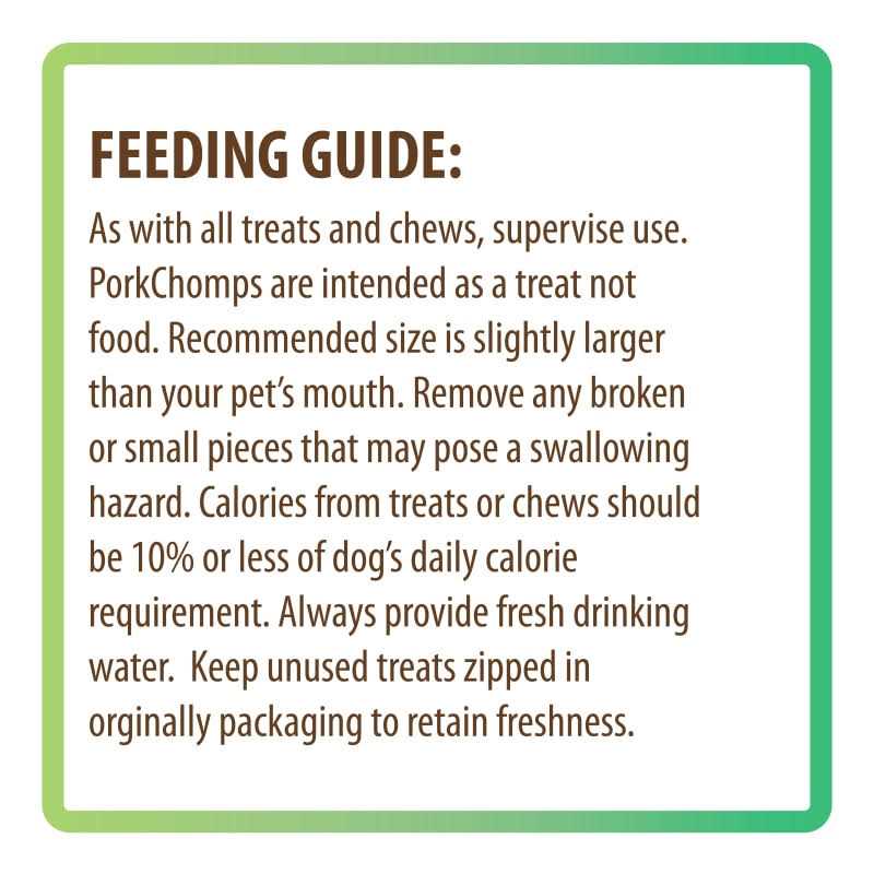 Pork Chomps Roasted Pork - Pet Supplies online store