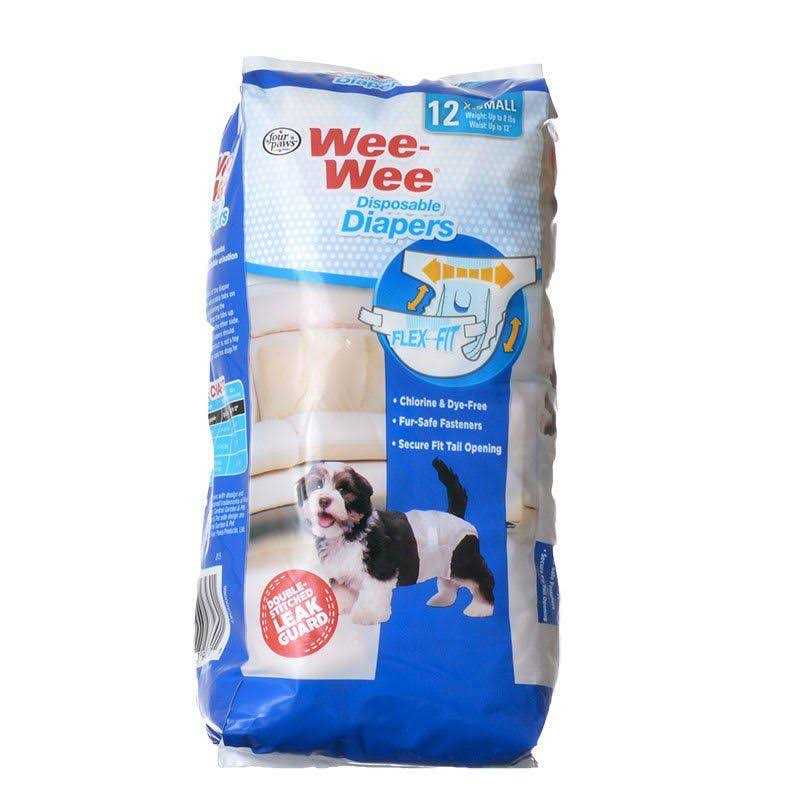 Four Paws Wee Wee Disposable Diapers - Pet Supplies online store