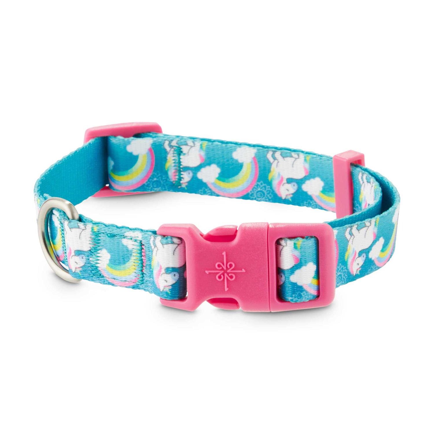 Youly The Happy-Go-Lucky Rainbows and Unicorns Dog Collar - Pet Supplies online store