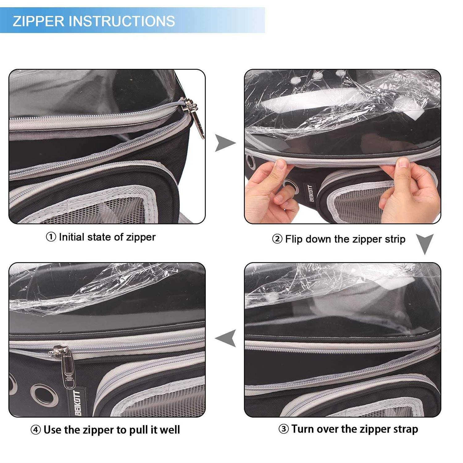 BEIKOTT Cat Backpack Carriers Bag Dog Backpack Pet Bubble for Small Cats Puppies Dogs Bunny - Pet Supplies online store