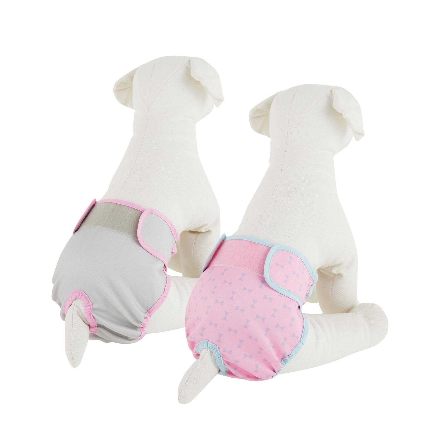 Top Paw Washable Pink Diaper Cover Ups - Pet Supplies online store