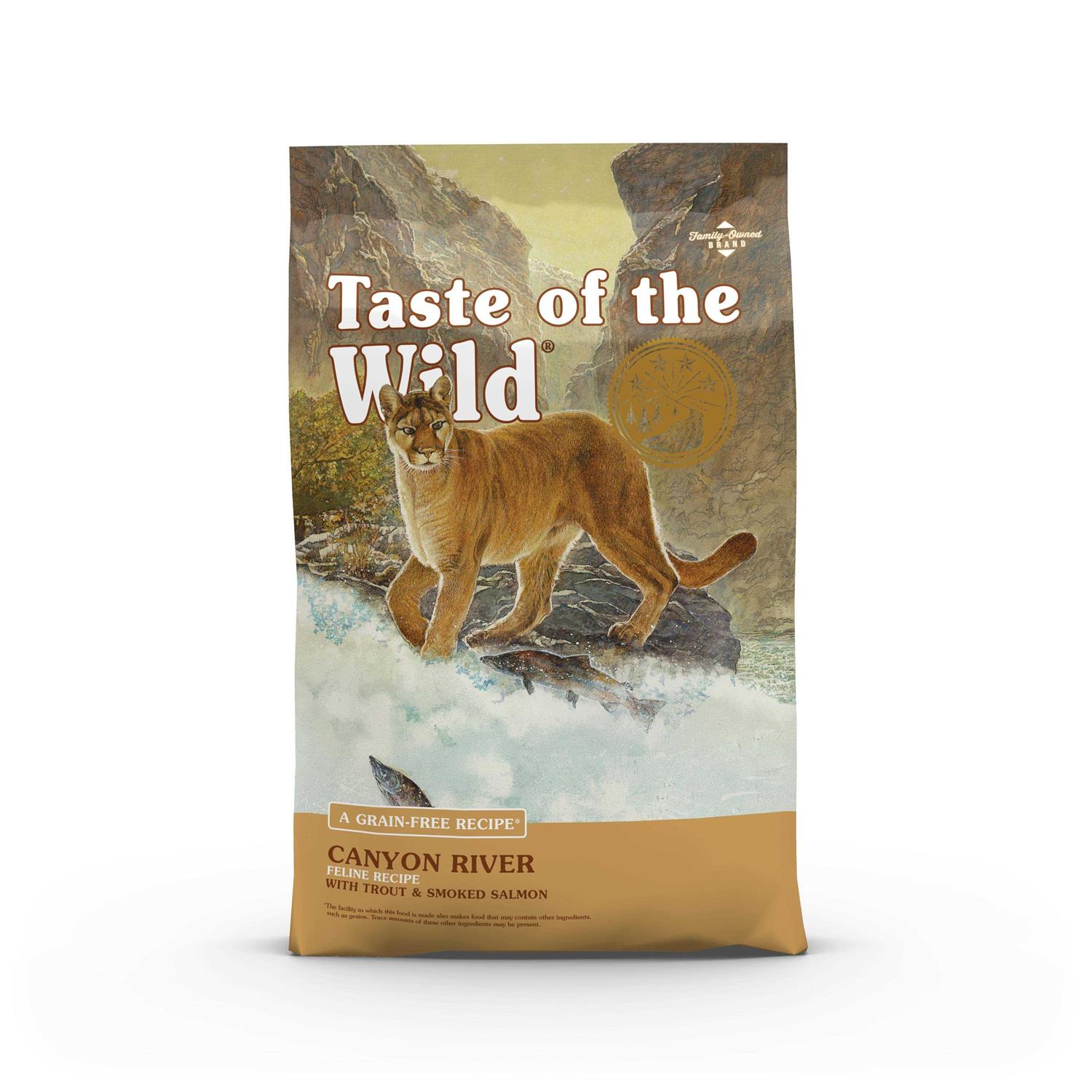Taste of the Wild Canyon River Cat Food - Pet Supplies online store